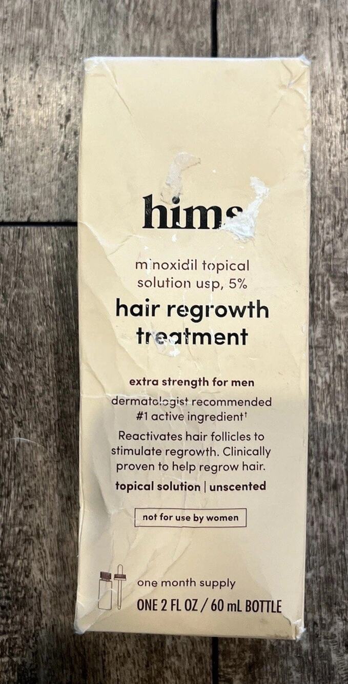 Hims Hair Regrowth Treatment For Men Topical Solution 2 floz EXP 10/2026